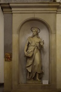 Oratorio di Santa Margherita - Padova - Lato destro - San Giovanni Evangelista