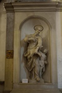 Oratorio di Santa Margherita - Padova - Lato sinistro - San Matteo Evangelista