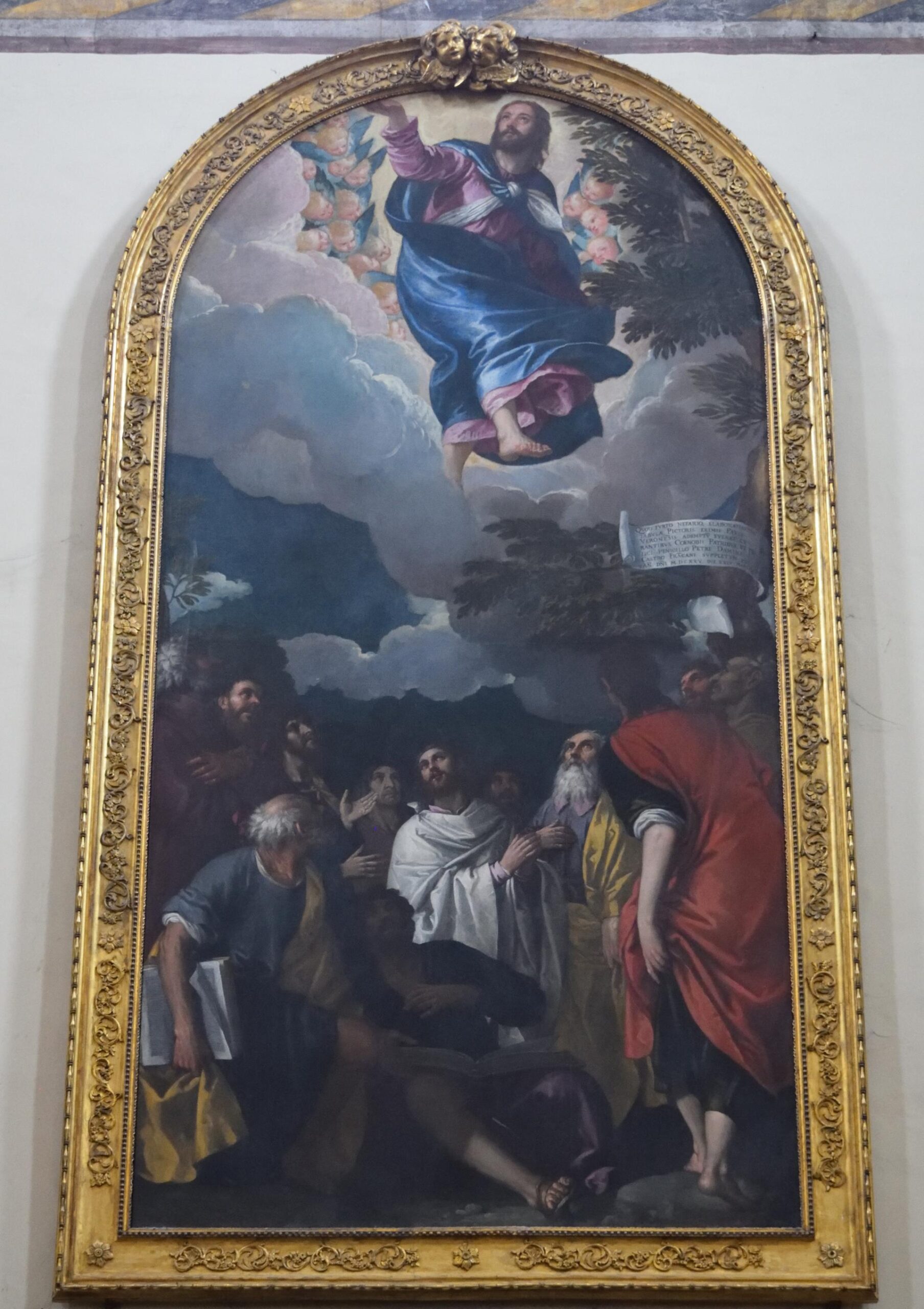 Paolo Caliari detto il Veronese - Ascensione di Cristo - Controfacciata della Chiesa di San Francesco - Padova
