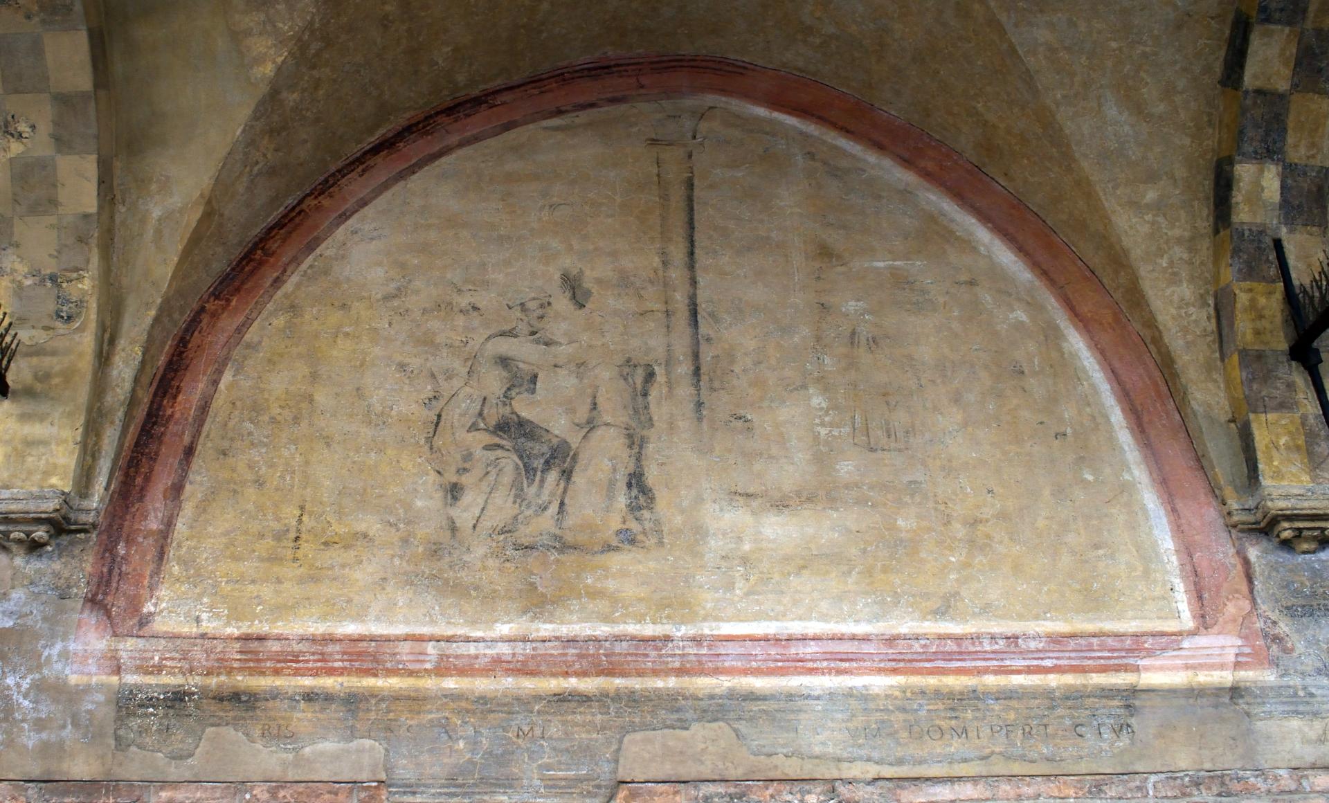 Quinta lunetta del Portico della chiesa di San Francesco