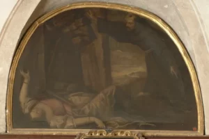 San Francesco resuscita una devota - opera attribuita a Giovanni Specchietti (1647)