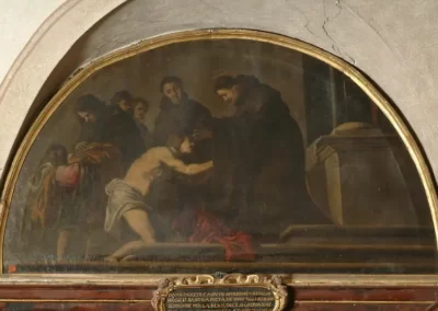 San Francesco resuscita un ragazzo - opera attribuita a Daniel Van Den Dyck (1647)