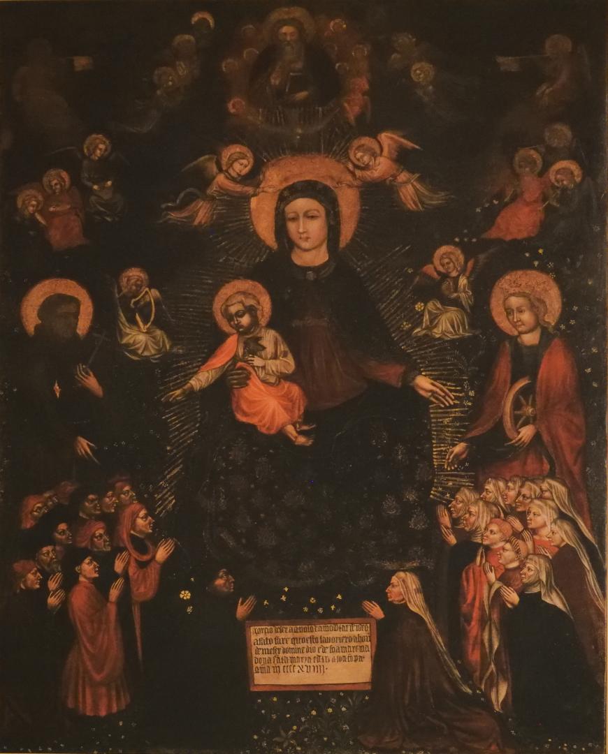 Sala della Carità - Pala della Vergine con bambino