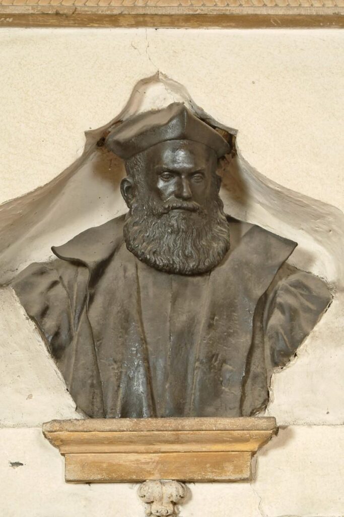 Ritratto in bronzo di Girolamo Negri