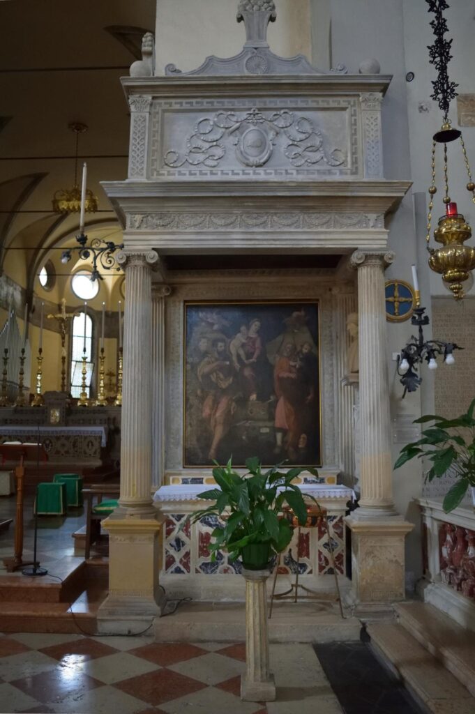 Altare di San Bartolomeo - vista frontale (1528 - 1565 / 1706) - Maestranze venete