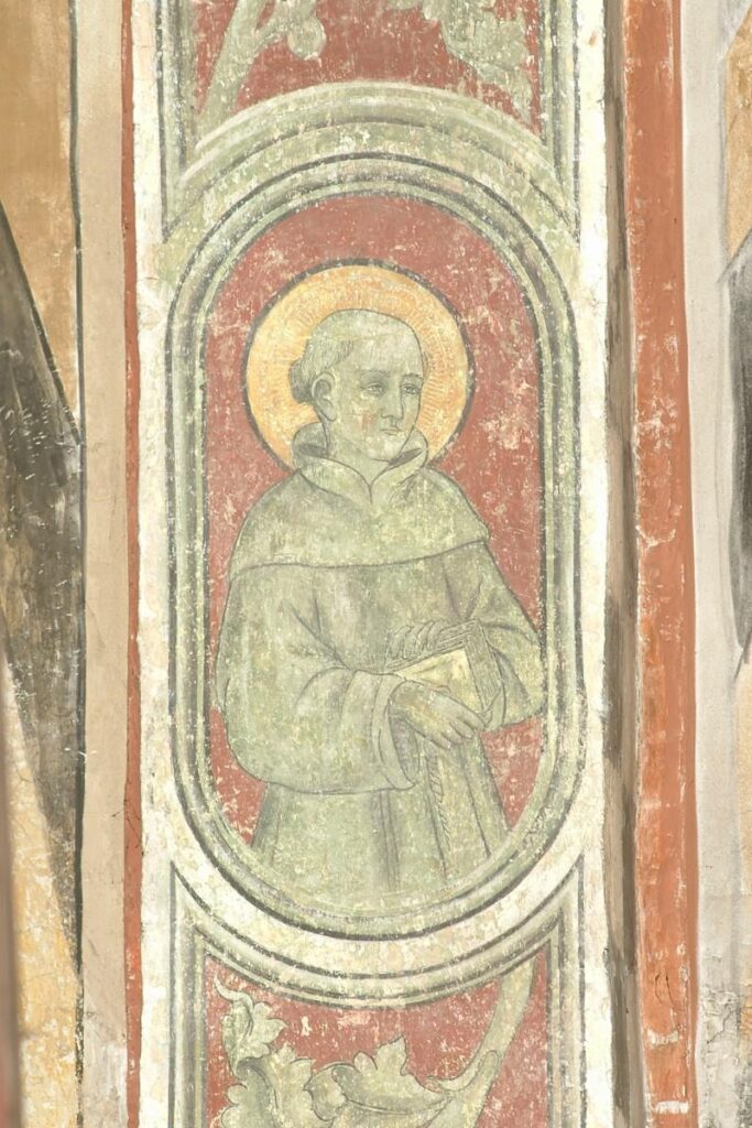 Sant'Antonio da Padova (affresco - 1450 - 1474) - Ambito Veneto
