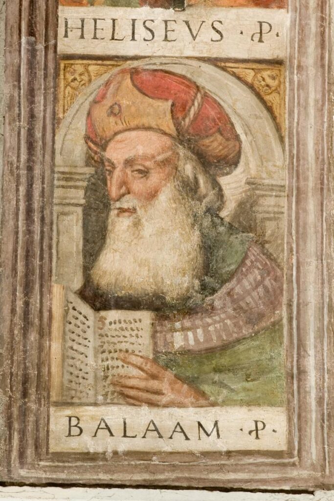 Profeta Balaam [Balaam P.] (1523 - 1526) - Girolamo Tessari