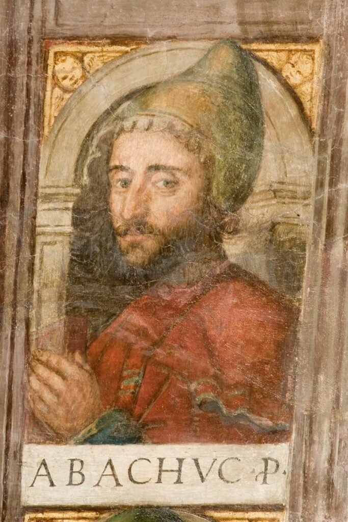 Profeta Abacuc [Abachuc P.] (1523 - 1526) - Girolamo Tessari