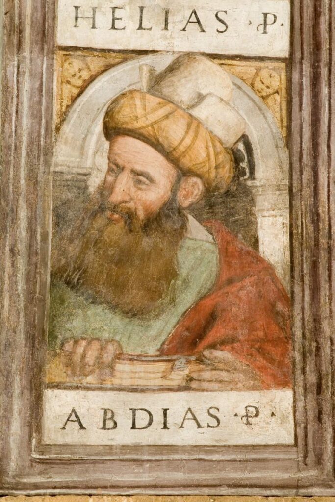 Profeta Abdia [Abdias P.] (1523 - 1526) - Girolamo Tessari
