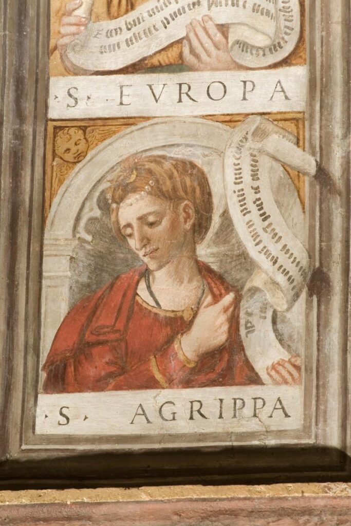 Sibilla Agrippina [S. Europa] (1523 - 1526) - Girolamo Tessari