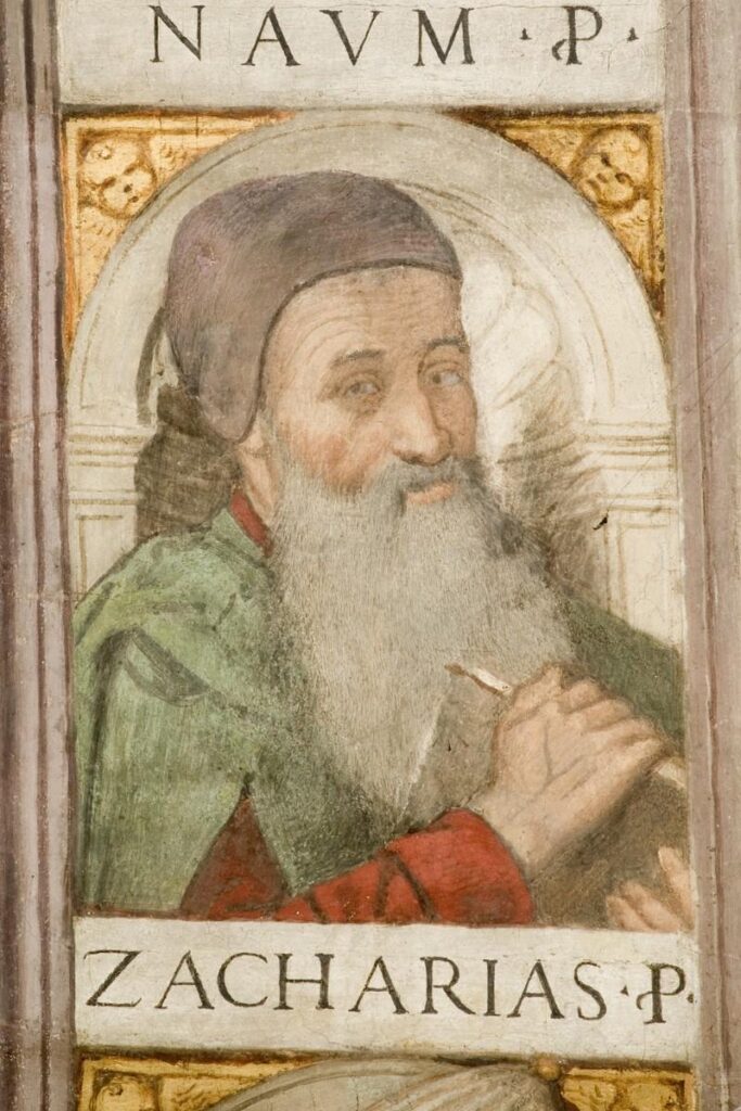 Profeta Zaccaria [Zacharias P.] (1523 - 1526) - Girolamo Tessari
