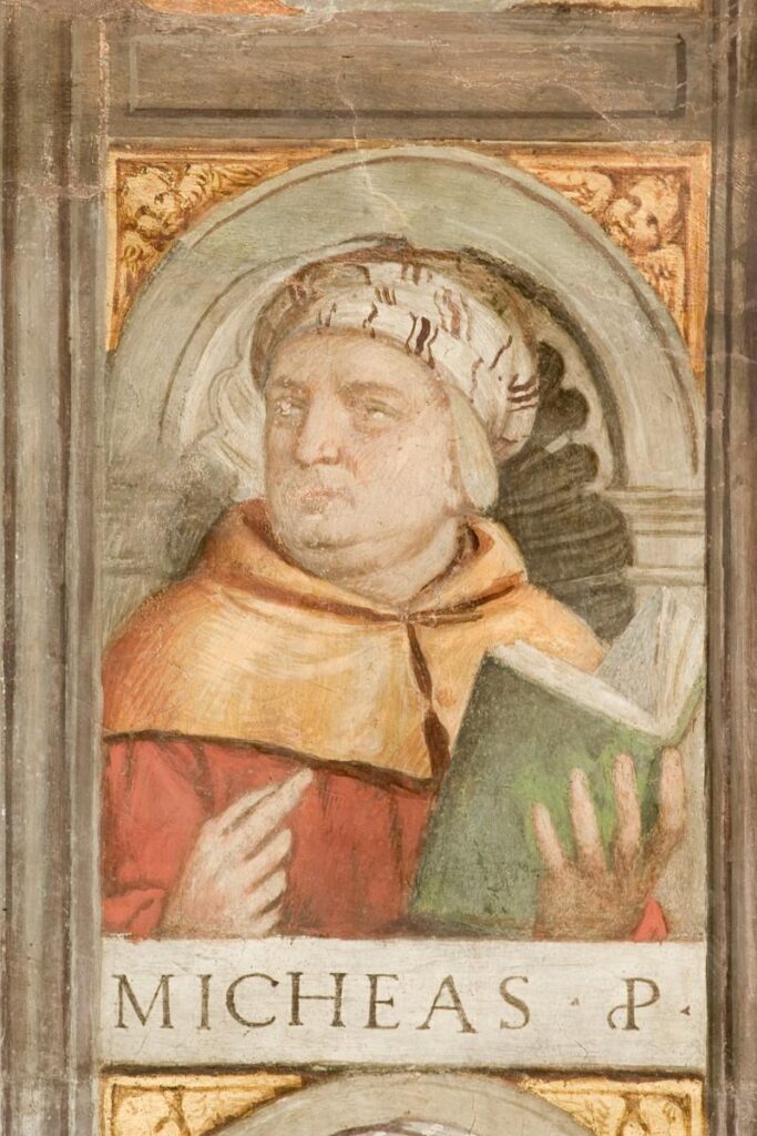 Profeta Michea [Micheas P.] (1523 - 1526) - Girolamo Tessari