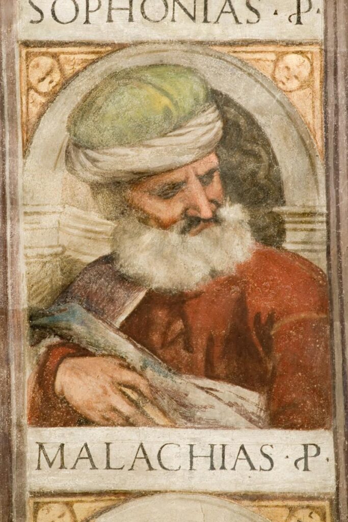 Profeta Malachia [Malachias P.] (1523 - 1526) - Girolamo Tessari