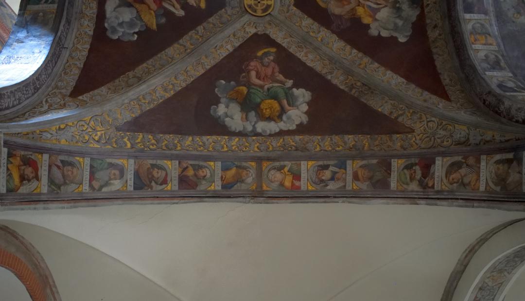 Cappella dell'Immacolata - Genealogia di Gesù - Sottarco con dodici profeti (1523-1526) - Girolamo Tessari