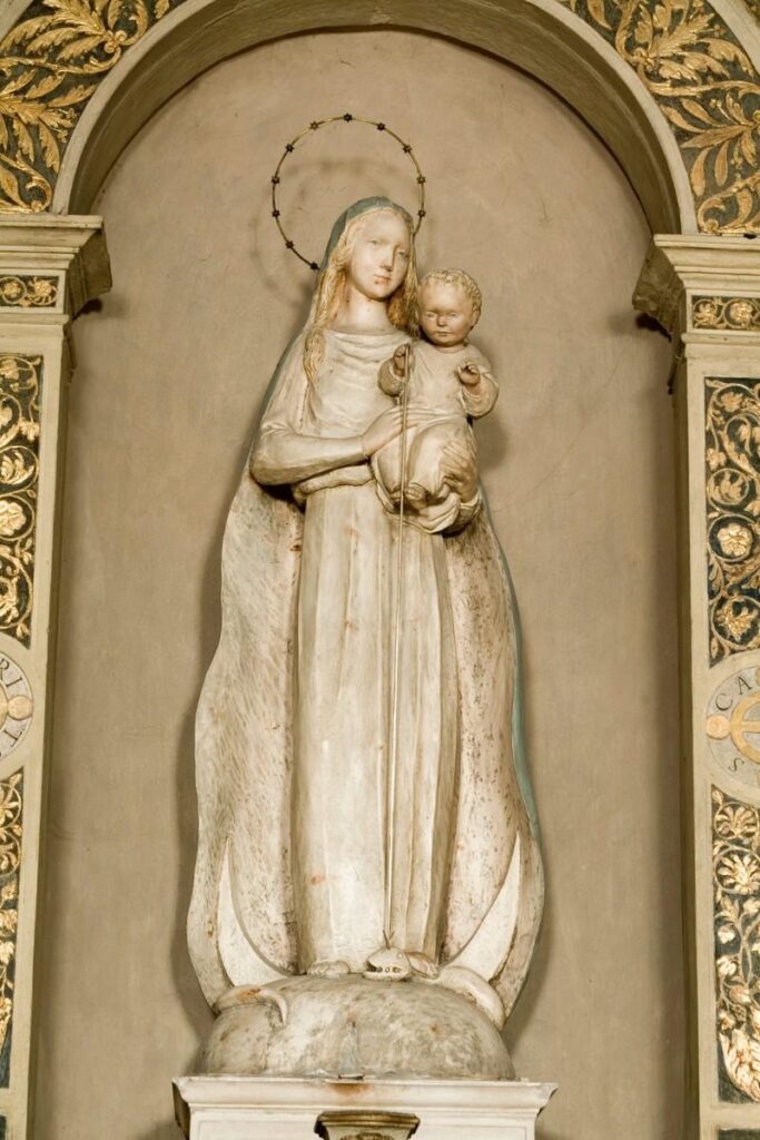 Madonna Immacolata con Gesù Bambino (1954) - Luigi Strazzabosco