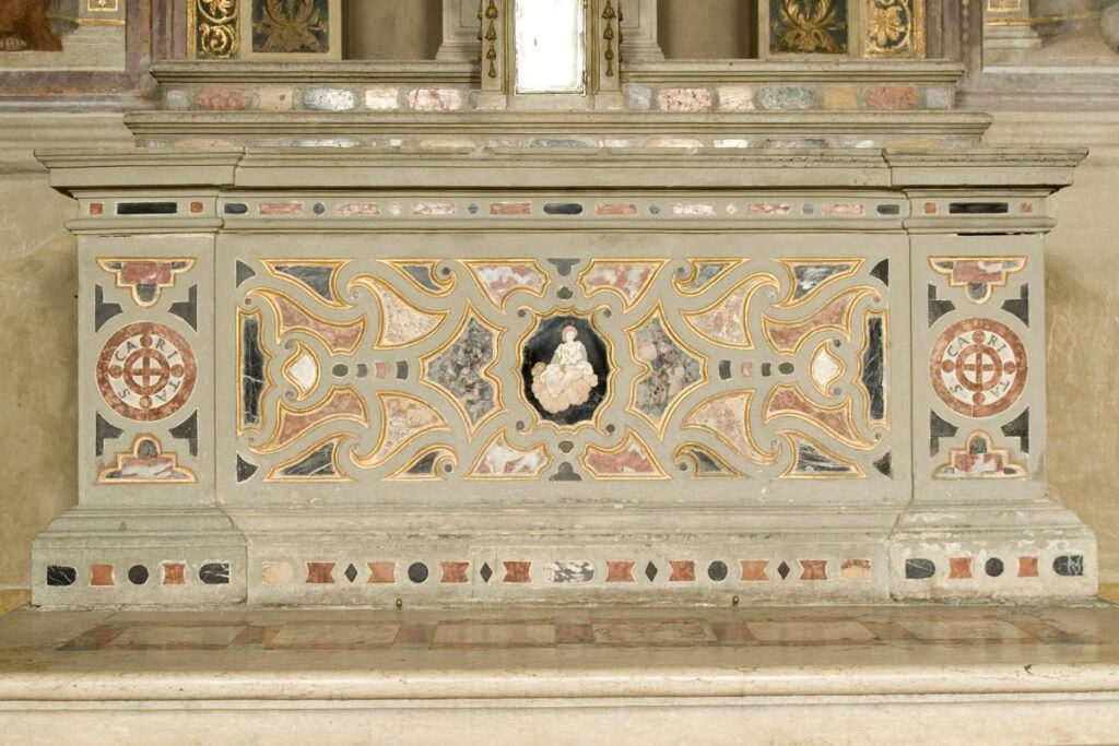 Paliotto dell'altare (1698) - maestranze venete