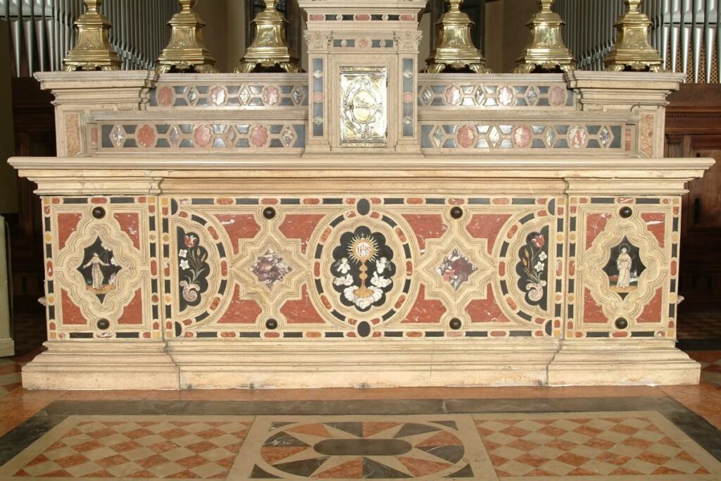 Paliotto dell'altare maggiore (1705) - Bottega veneta