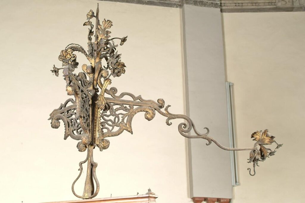 Gradino Braccio per lampada pensile del leggio da coro (1743) - Bottega veneta
