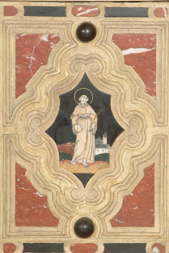Intarsio con Sant'Antonio da Padova (1705) - Bottega veneta